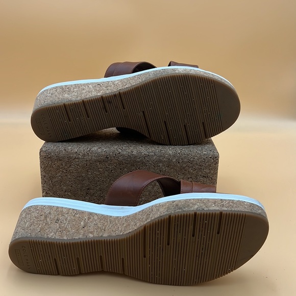 Cole Haan Cork Leather Grand.os Sandals Size 9.5B - Picture 5 of 7